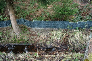 Krötenzaun Rückansicht