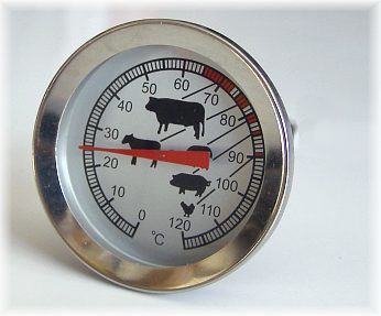 Thermometer f&uuml;r R&auml;ucher&ouml;fen