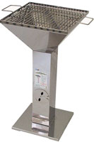 grill Vulkan 43 mit flachem Fuss