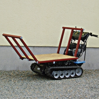 Plattform für Wohnwagenrangierer